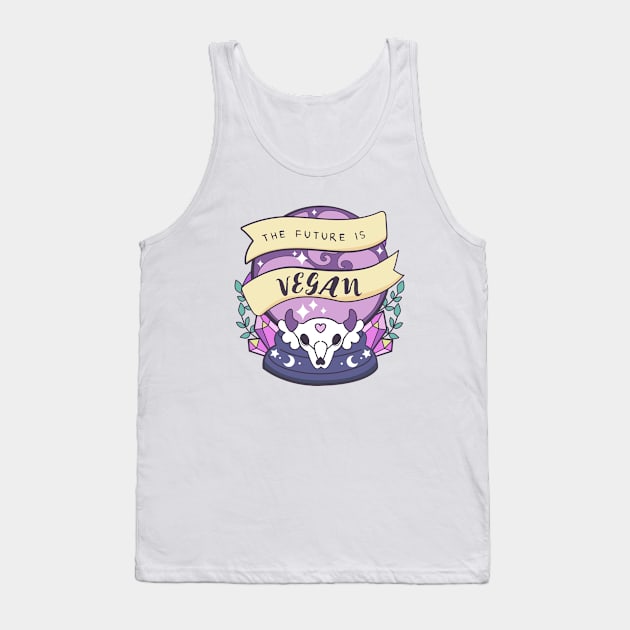 The future is Vegan Tank Top by BubblegumGoat